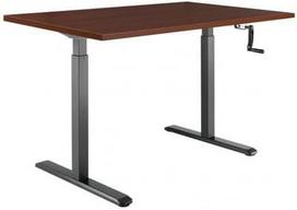 Up Up KD-57021PT/ D22-20N (1200x750x25mm) Dark Walnut / Black Frame