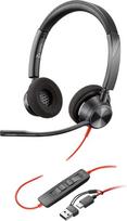 3320 poly - HP Poly Blackwire 3320-M Stereo USB-C Juodos (Black) - 2 nuotrauka