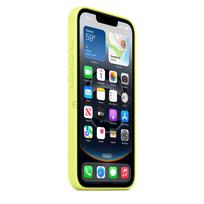 apple iphone 16e - Telefono dėklas Apple Silicone, iPhone 16e, neon yellow - 2 nuotrauka