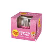 CHUPA CHUPS STRAWBERRY & CREAM kvapioji žvakė, 85 g