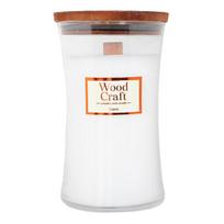 WOODCRAFT LINEN kvapioji žvakė, 595 g