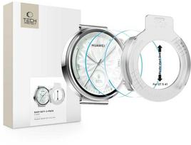 huaw gt - Tech-Protect Easy Set+ 2-pack tempered glass for Huawei Watch GT 5 41 mm - transparent - 1 nuotrauka