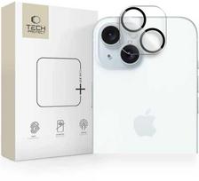 skaidri plevele - Tech-Protect Cam Fit+ Camera Cover for iPhone 14 / 14 Plus / 15 / 15 Plus - Clear - 1 nuotrauka