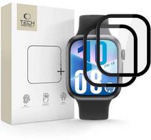 Tech-Protect Glass Flex+ 2-pack hybrid glass for Huawei Watch Fit 4 - black