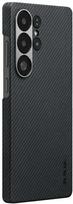 PITAKA Ultra-Slim MagSafe dėklas skirtas Samsung Galaxy S25 Ultra - Juodas ir pilkas (Black and Grey)