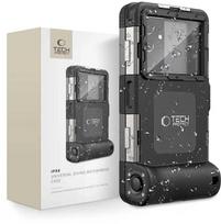 vandeniui atsparus deklas - Tech-Protect Vandeniui Atsparus Dėklas IPX8 4,7-6,7'' Išmaniesiems Telefonams - Juodas (Black) - 1 nuotrauka