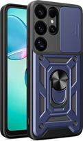 Hurtel Hybrid Armor Camshield Dėklas Samsung Galaxy S25 Ultra - Mėlynas (Blue)