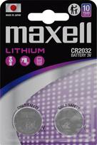 cr2032 - Maxell CR2032, 3V, 2 vnt. - 1 nuotrauka