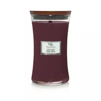 zvakes - WoodWick Scented candle vase Black Cherry 85 g - 3 nuotrauka