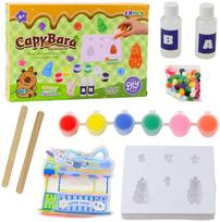 Lean Toys gelinių figūrų kūrimo rinkinys Capybara, 18 vnt