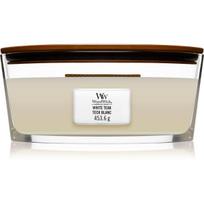 woodwick 453 zvakes - WoodWick White Teak Scented Candle kvapioji žvakė, 453.6 g - 1 nuotrauka