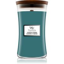 Woodwick Evergreen Cashmere Scented Candle kvapioji žvakė, 609.5 g
