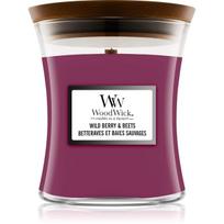 Woodwick Wild Berry & Beets Scented Candle kvapioji žvakė, 275 g