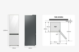 samsung rb38 saldytuvas - SAMSUNG RB38C675EB1 - 3 nuotrauka