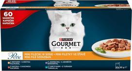 purina gourmet - PURINA Gourmet Perle Mini filė padaže - šlapias kačių maistas - 60 x 85 g - 1 nuotrauka