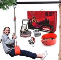 Fofana Ninja Slider Zipline Pulley rinkinys 20 m