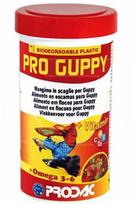 gupijos - Prodac Pro Guppy maistas žuvims gupijoms, 50g/250ml - 1 nuotrauka