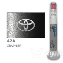 Pirkti Dažai įbrėžimų taisymui Toyota 42A - Graphite 12 ml - Photo 1