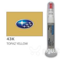 Pirkti Dažai įbrėžimų taisymui Subaru 43K - Topaz Yellow 12 ml - Photo 1