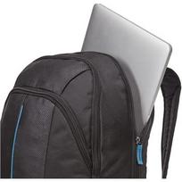 kompiuterio deklas 17 - Case Logic Notebook Backpack PREV-217 For 17.3" Black - 5 nuotrauka