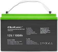gel akumuliatoriai 12v - Qoltec 53083 Gelinis akumuliatorius | 12 V | 200AH - 3 nuotrauka