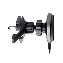 magsafe car holder - SBS TESUPMAGWIR15W telefono laikiklis su belaidžiu įkrovikliu, suderinamas su MagSafe - Juodas (Black) - 4 nuotrauka