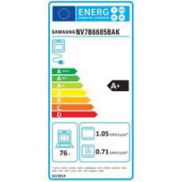 elektrine kaitlente - Samsung NV7B6685BAK - 2 nuotrauka