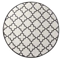 Vonios grindų kilimėlis Foutastic Kupa 359CHL4145, balta sp., 140 cm x 140 cm, Ø 140 cm