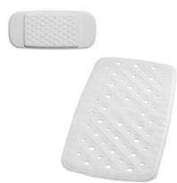 Vonios grindų kilimėlių komplektas Ridder Promo 167501, baltas, 710 mm x 360 mm