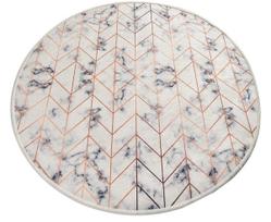 Vonios grindų kilimėlis Foutastic Morea 359CHL4128, įvairių spalvų, 100 cm x 100 cm, Ø 100 cm