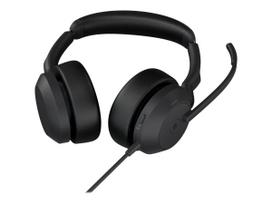 jabra ausine - Jabra Evolve2 50 MS Stereo USB-A Juodas (Black) - 4 nuotrauka