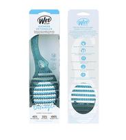 Wet Brush Shower Detangler plaukų šepetys Teal Glitter