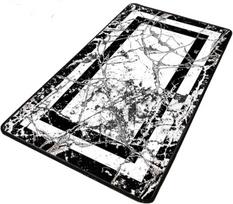 Vonios grindų kilimėlis Foutastic Marmor 359CHL4379, juoda sp., 120 cm x 70 cm