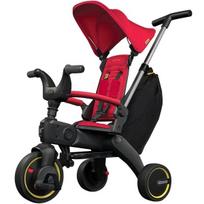 Doona Liki Trike S3 5in1 triratukas, Juodas/Raudonas (Black/Red)