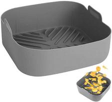 gruzdintuvo indas - ATL silikoninis įdėklas oro gruzdintuvei, 20,5x20,5 cm, 1,5 l - 2 nuotrauka