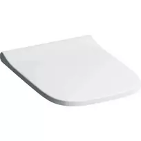 Geberit Smyle Square klozeto sėdynė su dangčiu, balta (White)