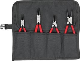 KNIPEX 001956V01 Žiedų suspaudimo replių rinkinys 4 vnt.