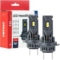 Amio F25 Sidabrinis (Silver) LED H7/H18 62W 12V 24V