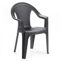 Plastikinė lauko kėdė Progarden Ischia, antracito (Anthracite)