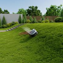 robotas vejapjove segway - SEGWAY Navimow i210E AWD - 18 nuotrauka