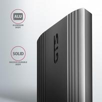 nvme enclosure usb 3.2 - Axagon EEM2-GTS2 USB-C M.2 NVMe/SATA SSD Dėžutė Juoda - 5 nuotrauka