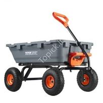 karutis - VEVOR Sodo vežimėlis TC4270, 360 kg - 1 nuotrauka