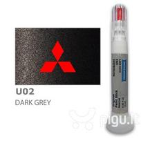 Pirkti Dažai įbrėžimų taisymui Mitsubishi U02 - Dark Grey 12 ml - Photo 1