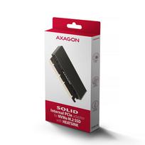 pci express kabelis - AXAGON PCEM2-XS PCI-Express x16 adapteris su aušintuvu M.2 NVMe (Juodas) - 2 nuotrauka