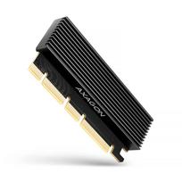 pci express kabelis - AXAGON PCEM2-XS PCI-Express x16 adapteris su aušintuvu M.2 NVMe (Juodas) - 8 nuotrauka