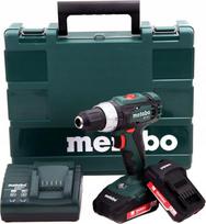Smūginis gręžtuvas / suktuvas Metabo SB 18 L; 18 V; 2x2,0 Ah akum.