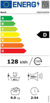 bosch dziovykla - BOSCH WQG2450RDN - 2 nuotrauka