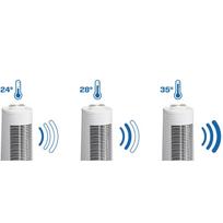 bokstinis ventiliatorius - Clean Air CA-406W, baltas (White) - 4 nuotrauka