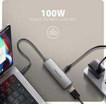 hdmi type c laidas - AXAGON RVC-HI8KPD USB-C - HDMI 2.1 adapteris, 8K/60Hz, 4K/144Hz, HDR10+, PD 100W - 6 nuotrauka