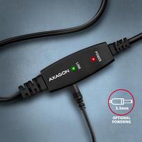 active usb cable - Aragon ADR-210B Active connection USB 2.0 A-M > B-M cable, 10 m long. Power supply option. - 2 nuotrauka